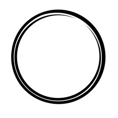 Circle Border frame brush aesthetic 