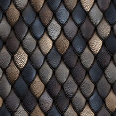 Seamless Diamond Snake Scale Texture