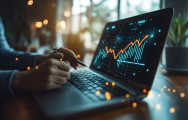 An expert analyzes financial data to drive business growth—strategizing to boost sales and profits through smart planning, investment decisions, and financial performance analysis.