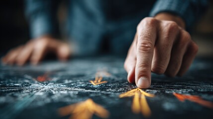Fototapeta premium Structured decision-making tools guide you through complex choices with clarity and logical reasoning. 