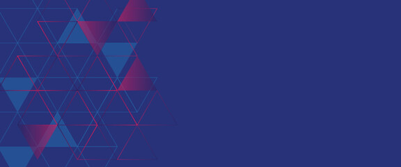 Abstract geometric background with triangle shape pattern