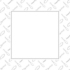 construction frame. doodle construction tool square frame. hand drawn construction frame background. construction tool background