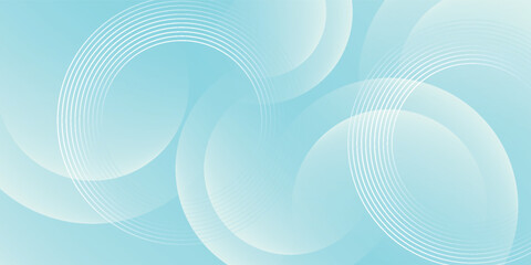 Minimalist banner background. Green and blue gradations.Circle geometric background. Simple design. Vector. EPS 10