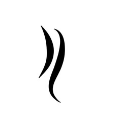 Obraz premium Smoke Silhouette