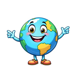 blue bird with earth