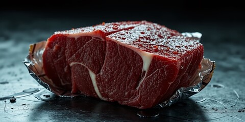 Red Beef with White Fat, Elegant Packaging