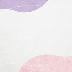 Obraz premium Stylish Japanese paper texture with a modern design. Organic wave patterned washi paper background.