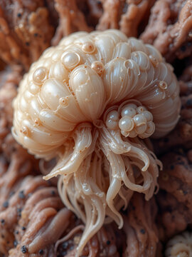 Teratoma, or dermoid cyst,  illustration