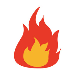 燃える炎のイラスト