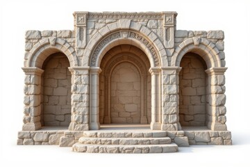 Stone Archway Entrance