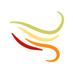 Obraz premium Colorful line doodle seamless pattern. Trendy design elements. Vector illustration 