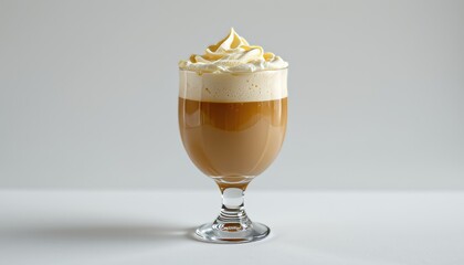 Coffee Drink with Whipped Cream
