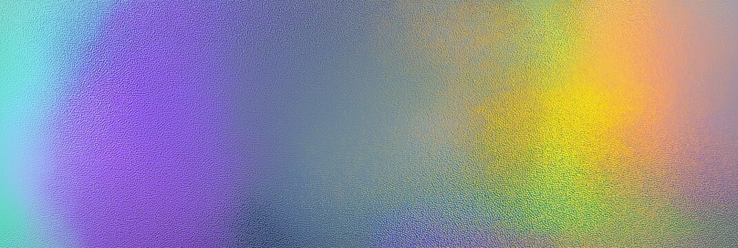 Generative AI, Holographic rainbow texture with metallic shimmer