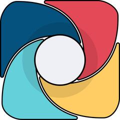 Hexagon Infographic Step