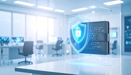 Digital wallet security in office environment