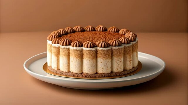 Go to Page
|123456Next
Indulge in this delectable Tiramisu cake a creamy dessert masterpiece featuring layers of coffee-soaked ladyfingers mascarpone cream and cocoa powder a perfect treat for any occ