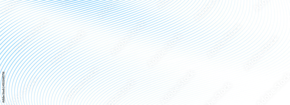 Poster abstract blue wave line background. light blue dynamic striped texture. warped and curved lines wall