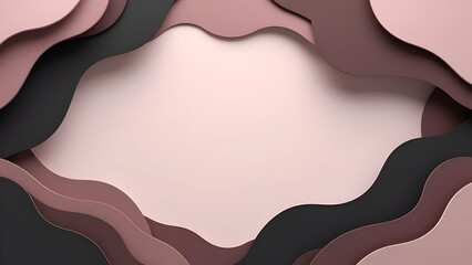 Fashion Mauve Layered Paper Background