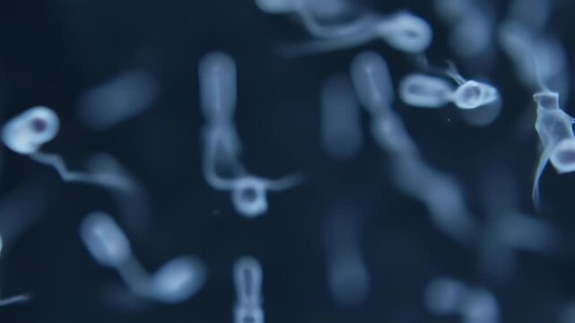 Microscopic Bacteriophage