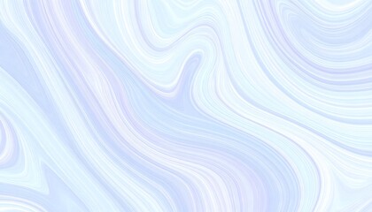 Obraz premium Pale Blue and Lavender Swirls: Abstract Fluid Art Background Texture