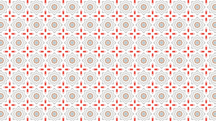 Digital seamless pattern background for fashion textile vector.
