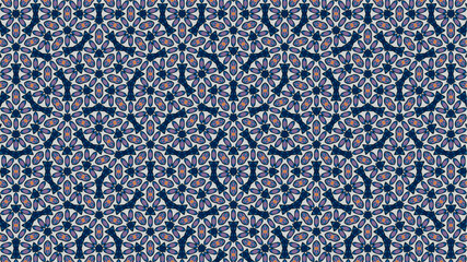 Digital seamless pattern background for fashion textile vector.