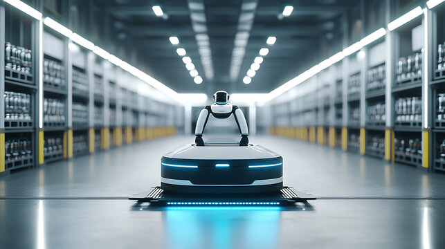Autonomous Robot in a Modern Warehouse