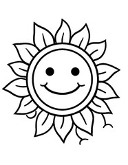 Black and white color pages for kids