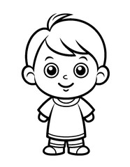 Black and white color pages for kids