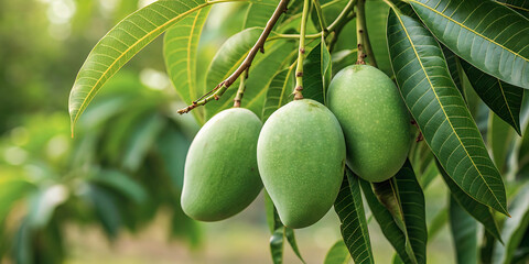 green mangos plant
