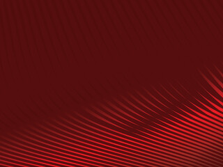 Abstract red geometric lines on red background. Modern shiny gradient red futuristic pattern. Futuristic technology concept, suitable for cover, poster, banner, flyer, website, etc.	