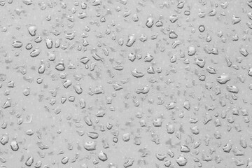 Wet surface after rain macro