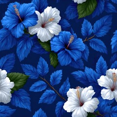 Vibrant floral arrangement nature setting digital illustration tropical environment close-up view botanical concept