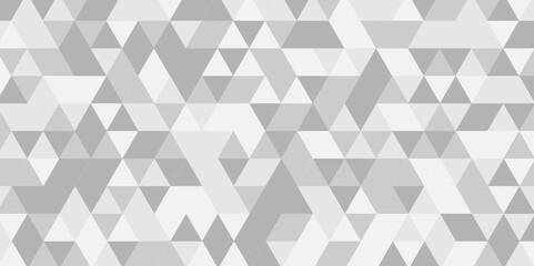 Fototapeta premium Overlap random vector element modern overlay diamond triangle mosaic paper white and gray low polygon web brochure layer space texture background. 