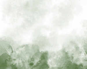 Abstract colorful watercolor for background. Digital art painting. For Watercolor wedding invitation card