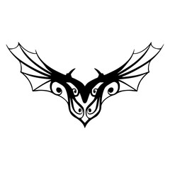 Tribal Fill Tattoo Ornamental Element