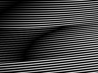 Background with black and white abstract line pattern. Modern abstract background.
