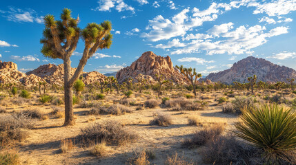 Experience awe-inspiring wonders of Joshua Tree National Park, where majestic rock formations, iconic Joshua trees, and a tranquil ambiance come together to create an unforgettable desert oasis