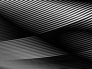 Background with black and white abstract line pattern. Modern abstract background.