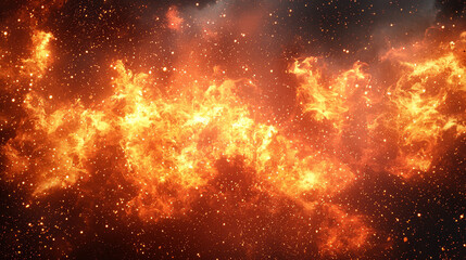 Fototapeta premium fire explosion background