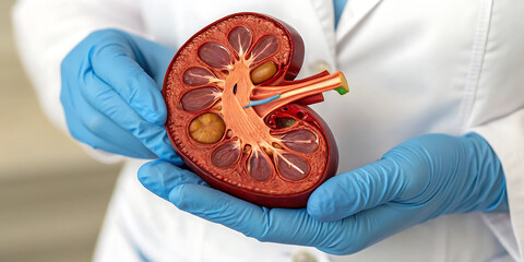 kidney in hand