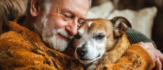 Heartwarming Senior Dog Adoption Success Story with New Owner
