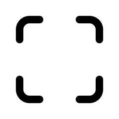 fullscreen glyph icon