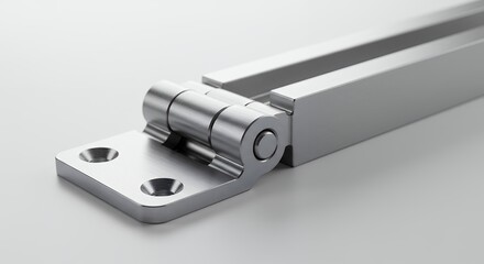 Metallic latching mechanism detail