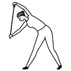 golf player vector illustration