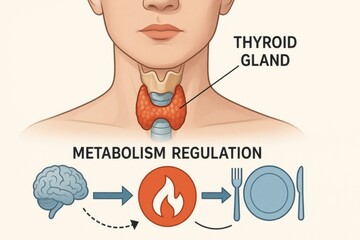 Visualization of the Thyroid Gland and Metabolism Regulation