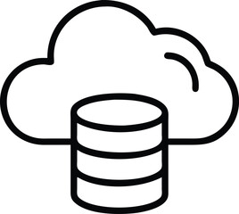 cloud computing concept illustration design