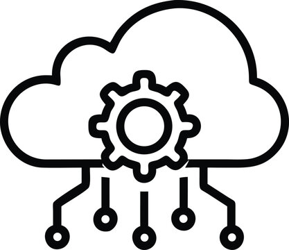 cloud computing concept vector