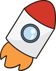 cartoon rocket ship clip art