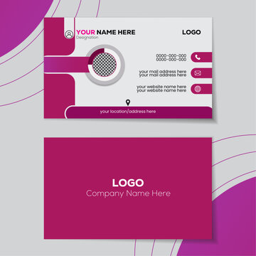 Elegant and Professional Business Card design
